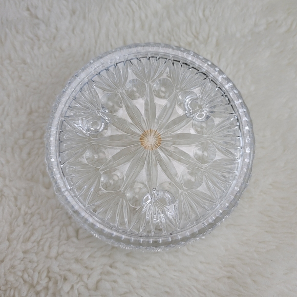 Vtg Crystal Taper Candle Holder By Princess House - Picture 8 of 14